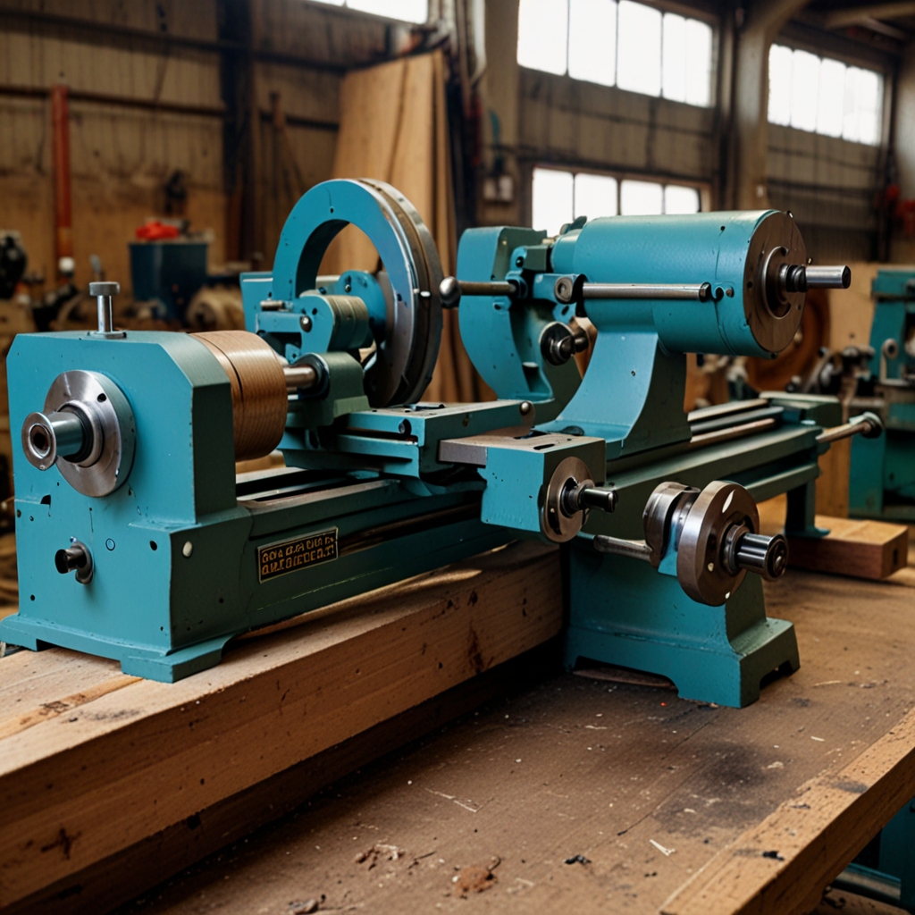 Close-up of CNC tool controls