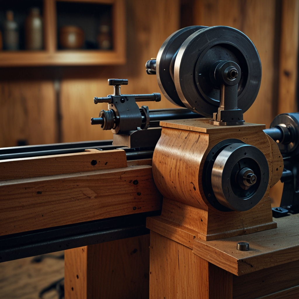 Comfortable woodturning experience