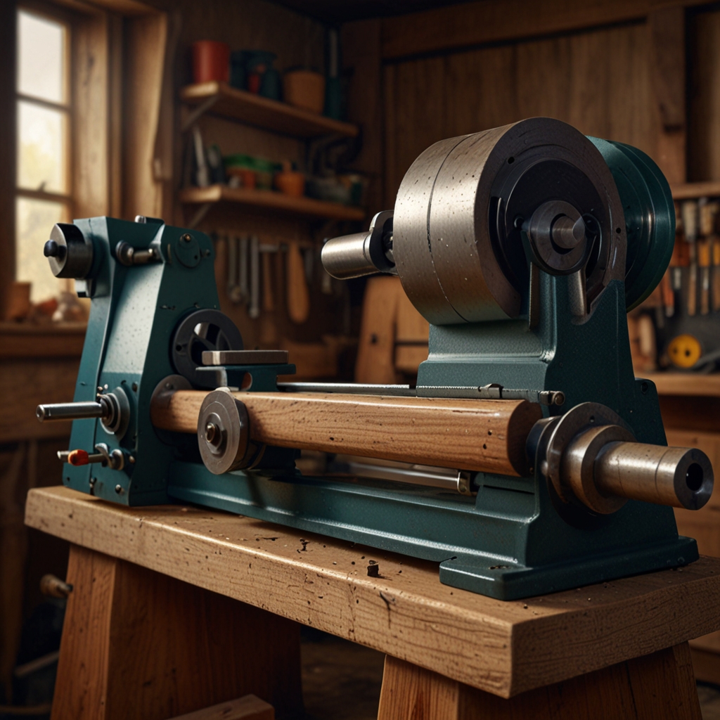 Delta lathe impressive features