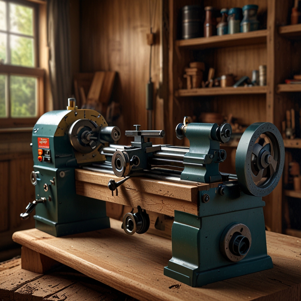 Lathe accessories included