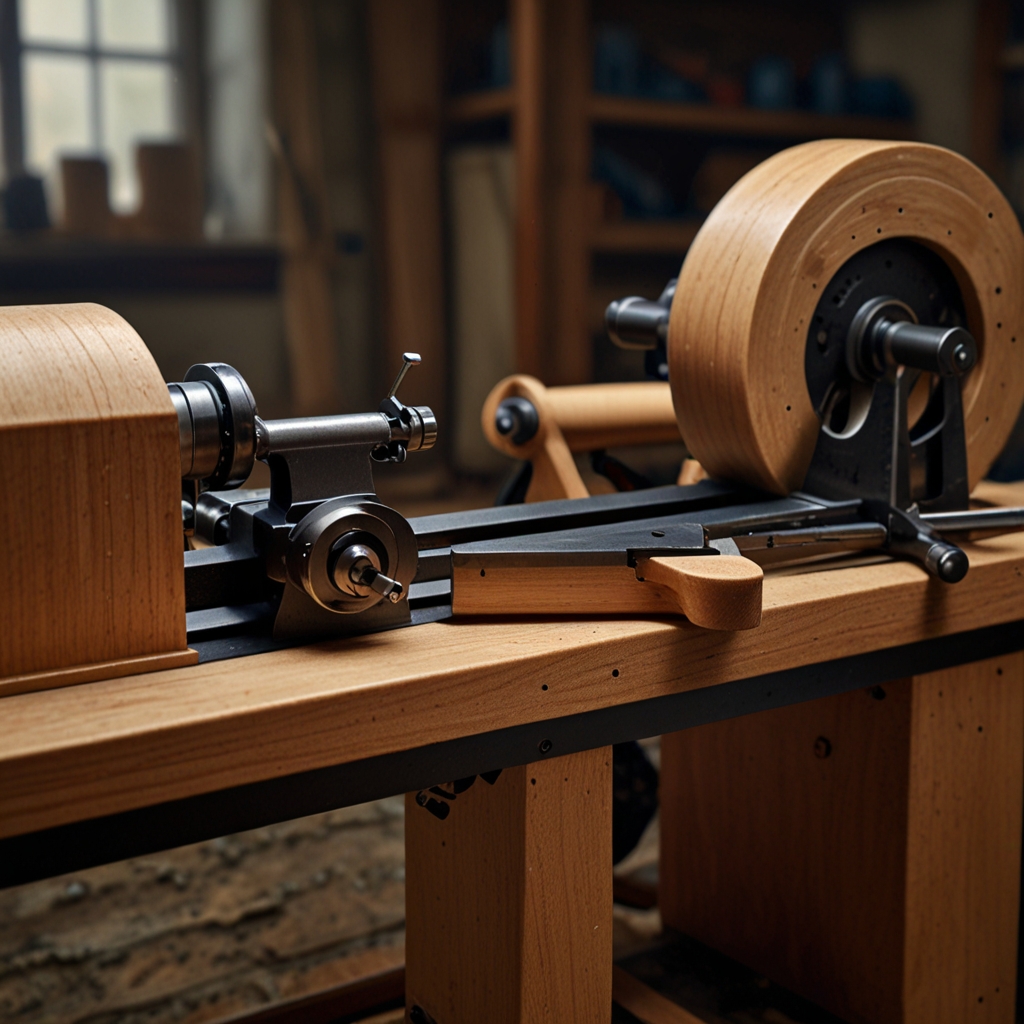 Lathe depth gauge usage