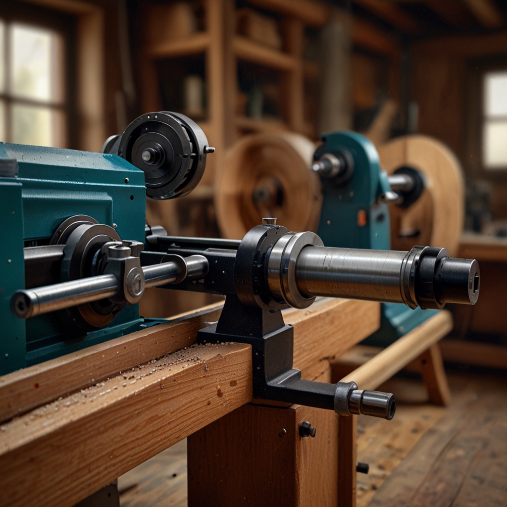 Lathe with digital controls