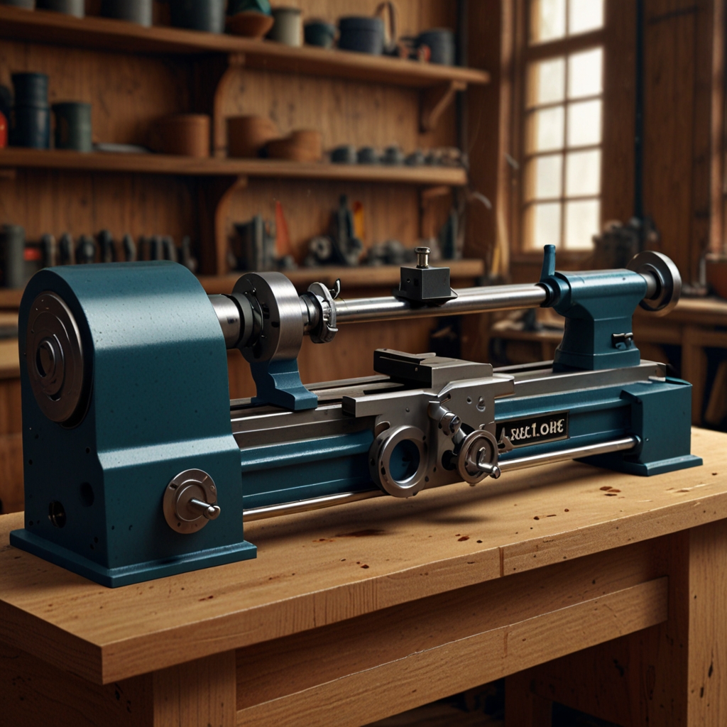 Excellent quality wood lathe machine.