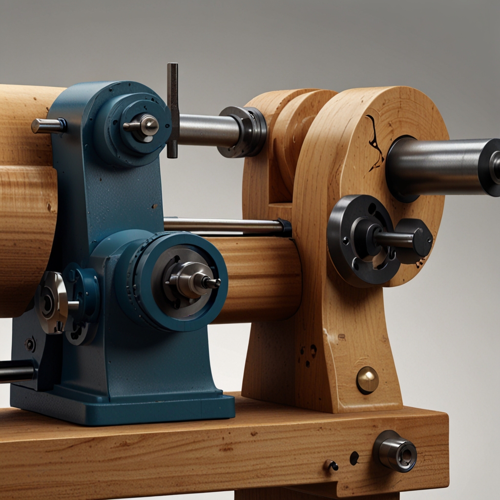 Sturdy wood lathe tailstock
