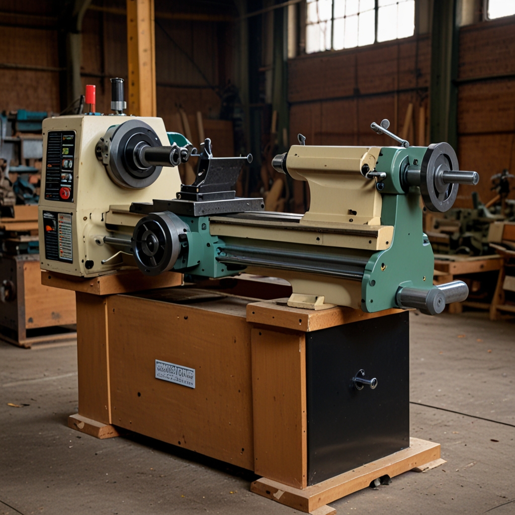 Powerful motor of mini benchtop lathe