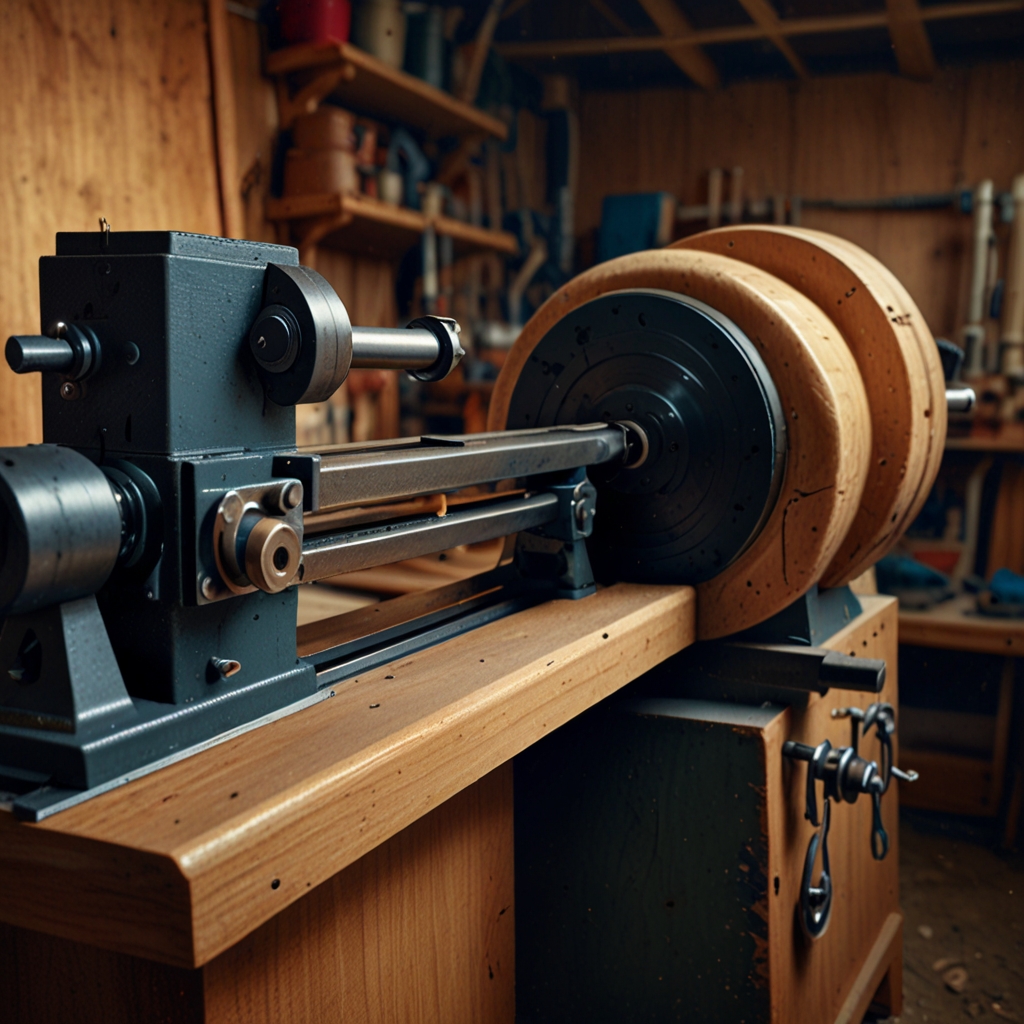 Jet lathe performance demonstration