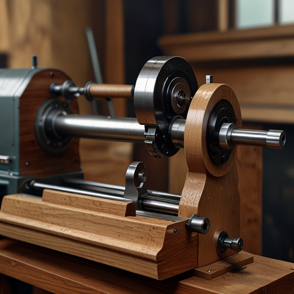 High-quality mini wood lathe features