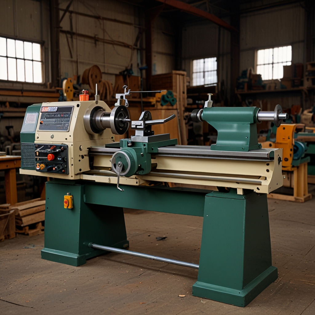 CXRCY wood lathe machine with variable speed