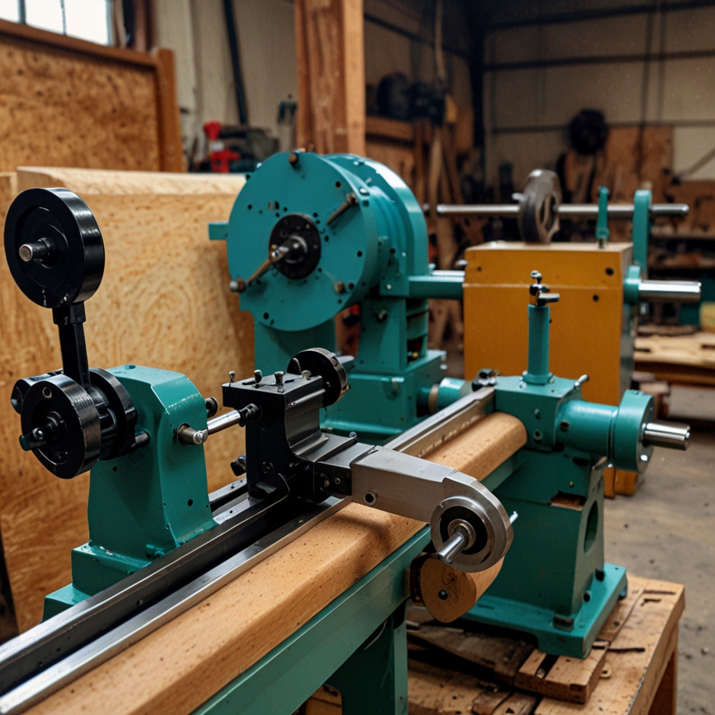 Woodturning project in progress